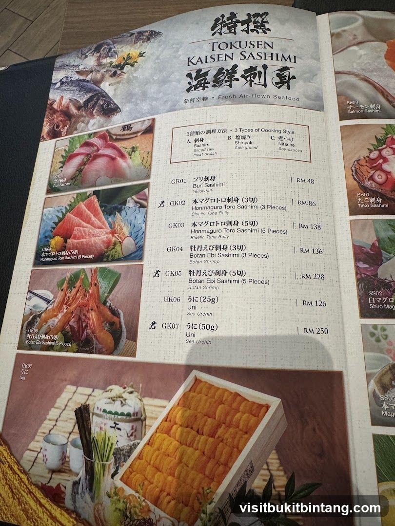 TOKUSEN KAISEN SASHIMI