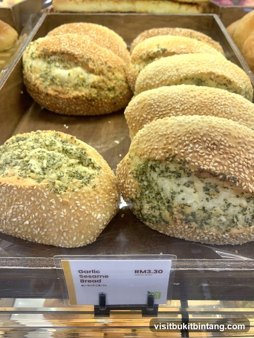 Garlic Sesame Bread