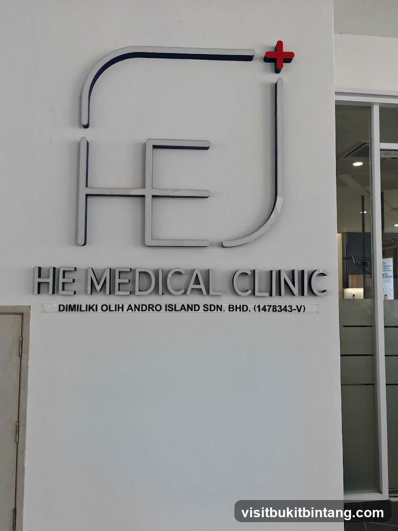 He Medical Clinic @ Gurney Paragon Penang