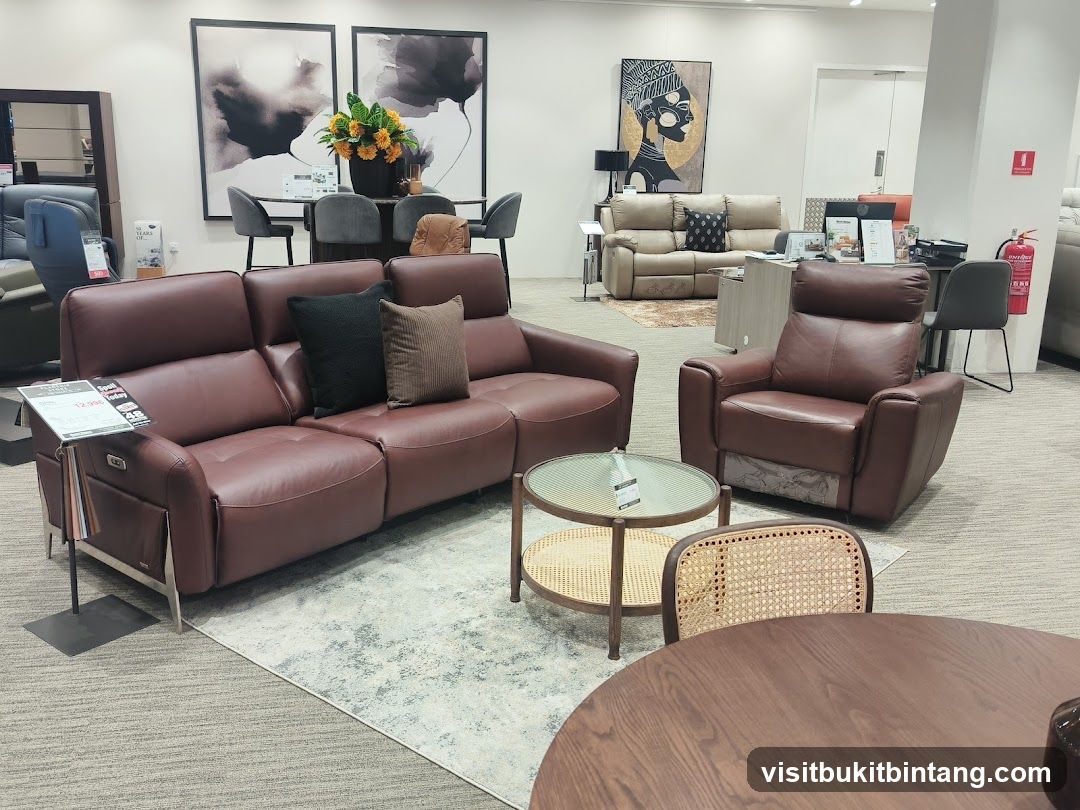 Living Room Furniture Display