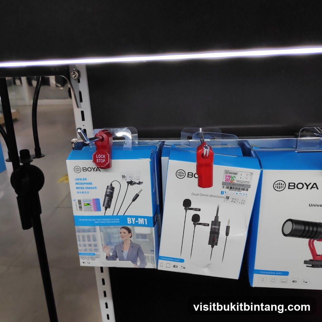 Microphones on Display