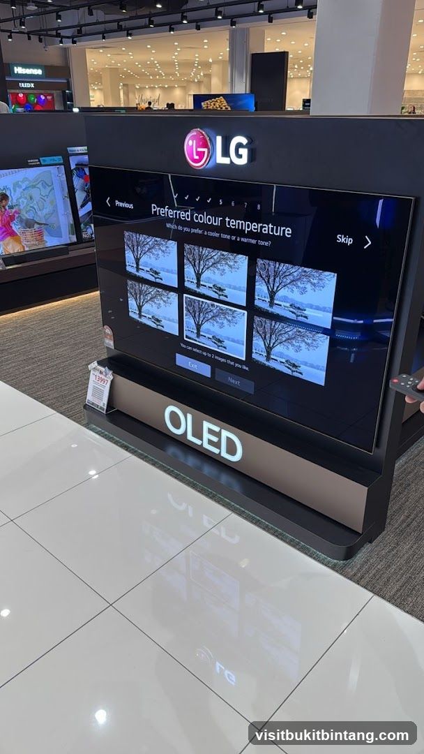 LG OLED TV Display