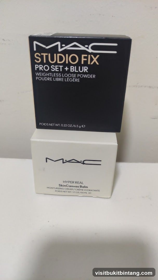 MAC Studio Fix Pro Set + Blur and Hyper Real SkinCanvas Balm