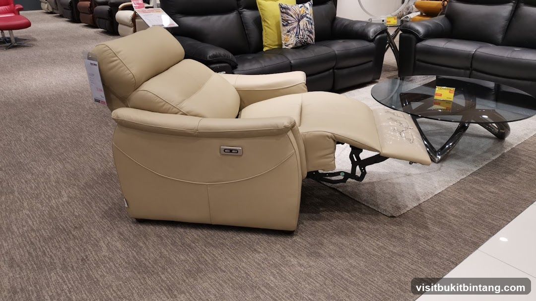Recliner Chair in a Showroom