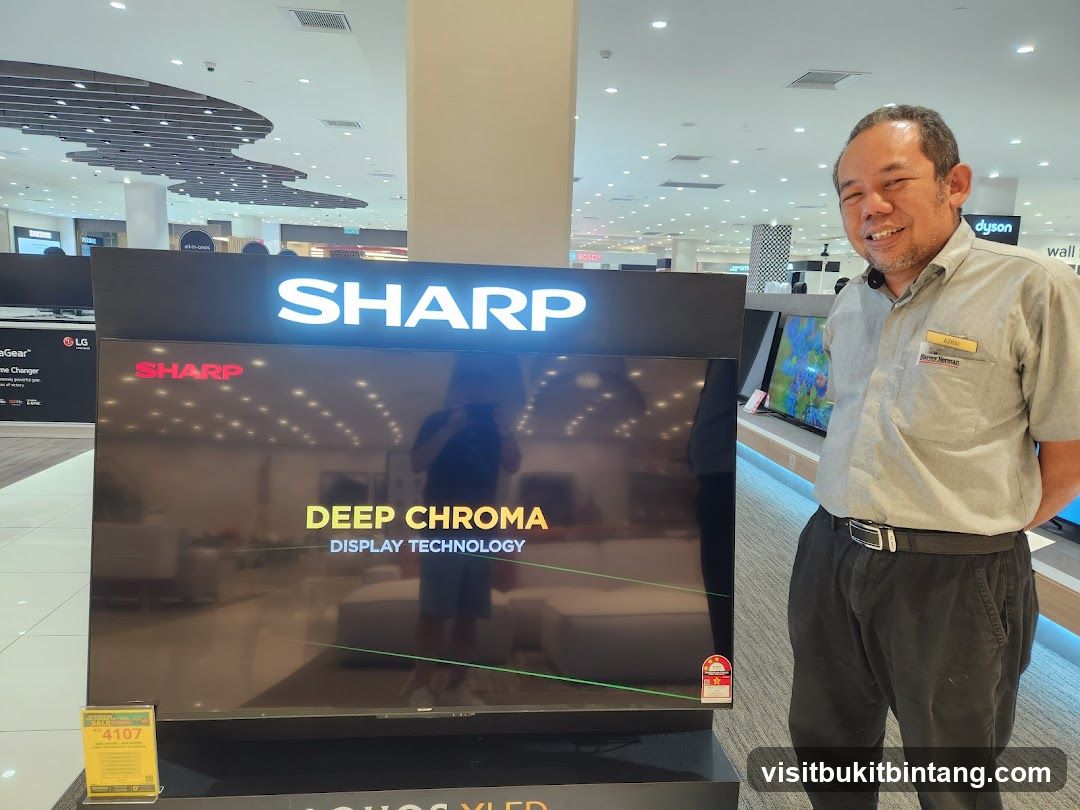 Sharp TV Display