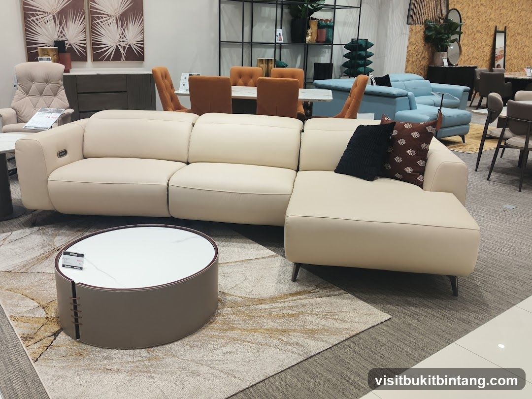 Living Room Furniture Display