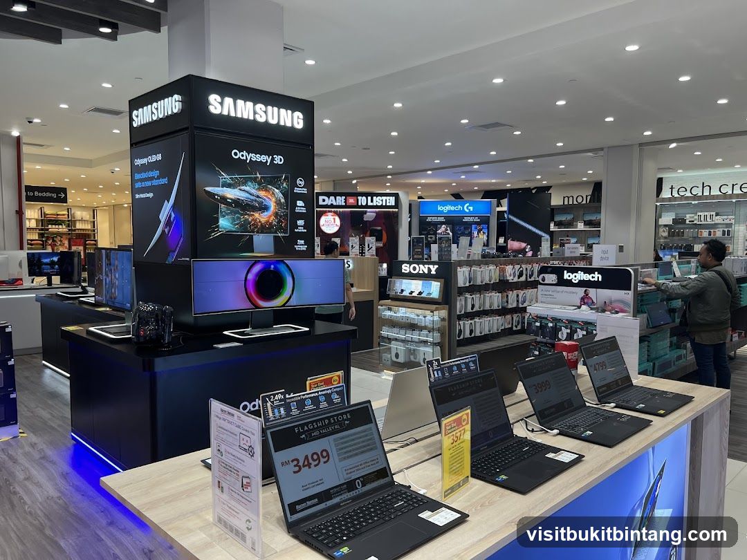 Electronics Store Display