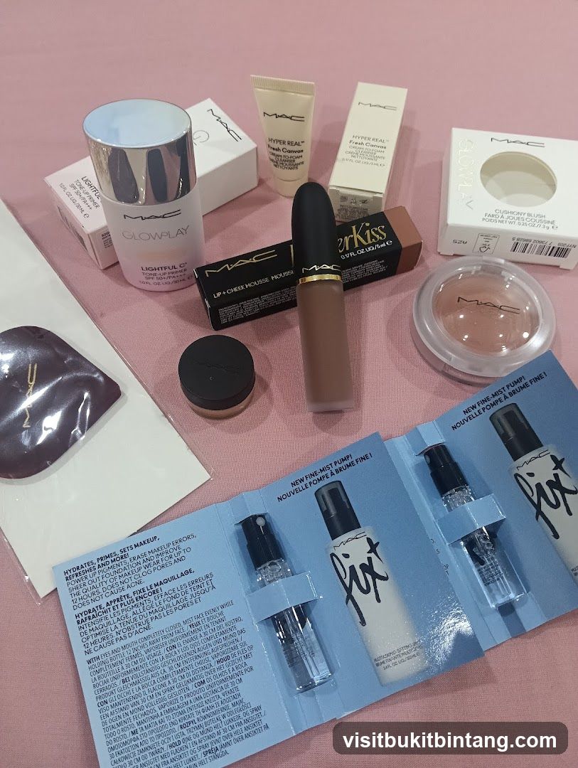 MAC Cosmetics Product Assortment