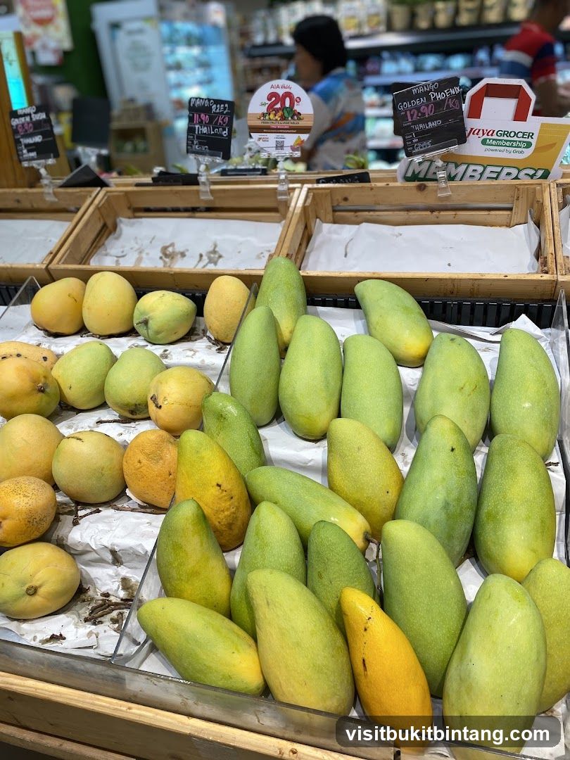 Mangoes on Display