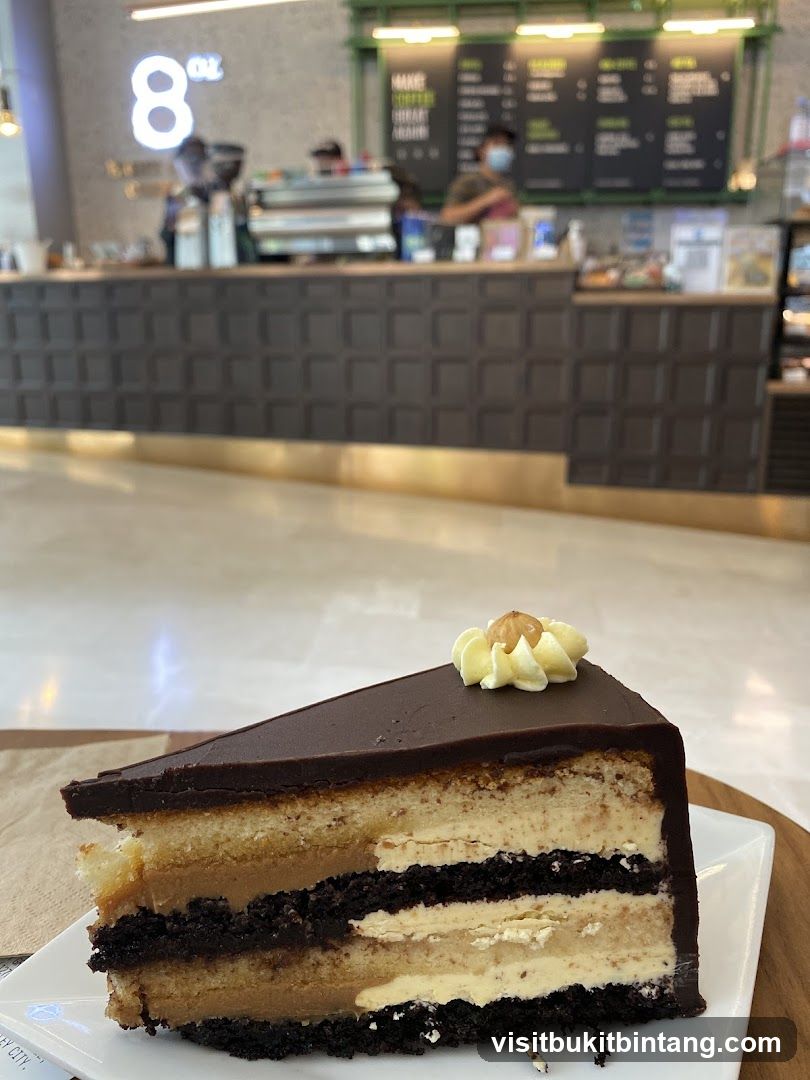 Slice of Chocolate Cake