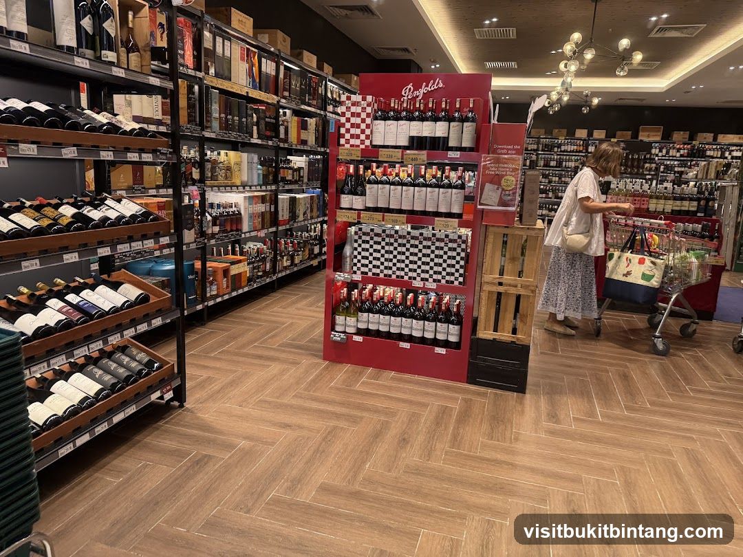 Wine Store Aisles