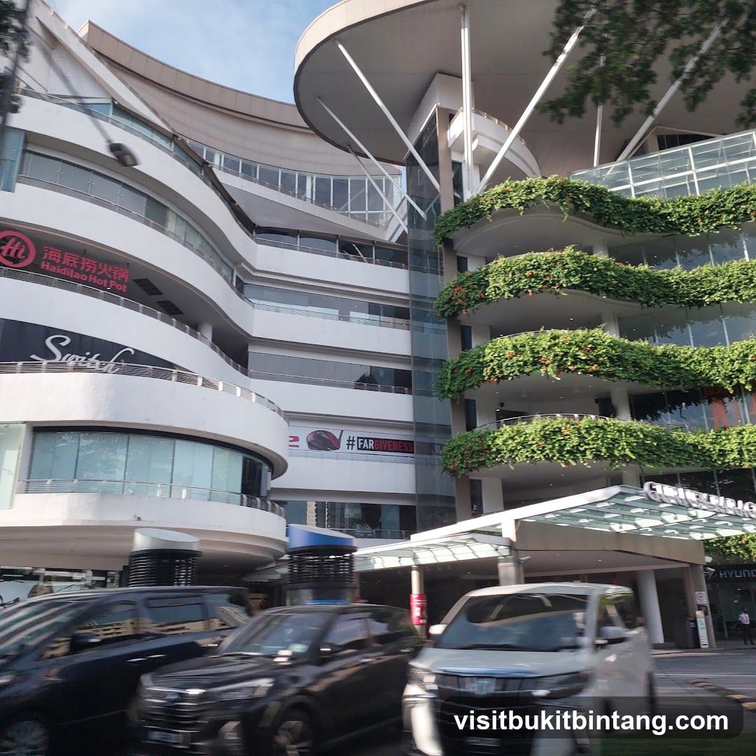 Modern Building with Greenery