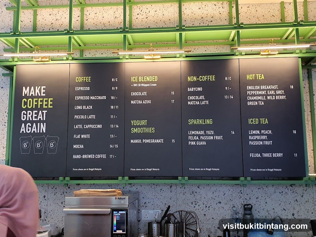 Coffee Menu