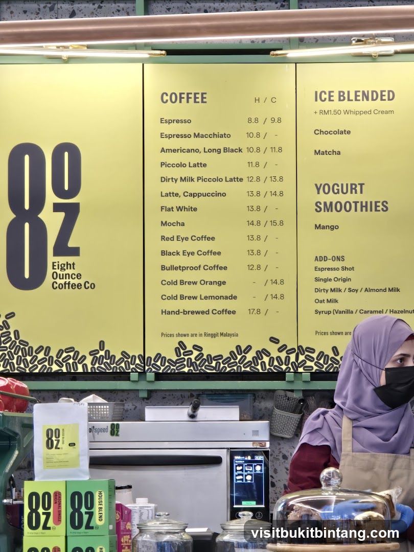 Coffee Menu