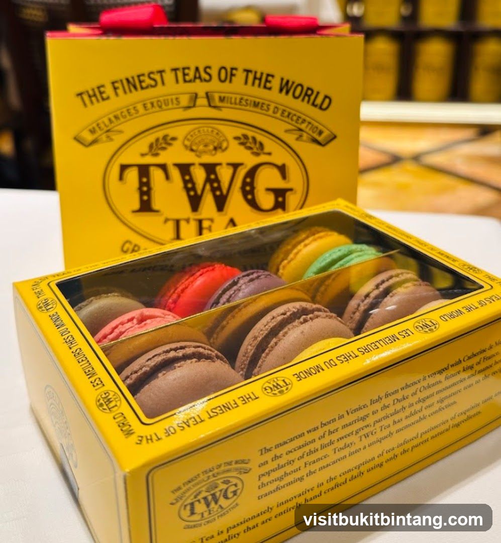 TWG Tea Macarons