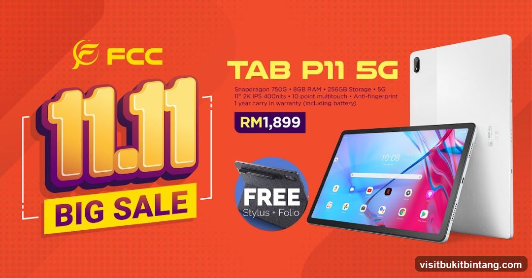 11.11 Big Sale for Tab P11 5G