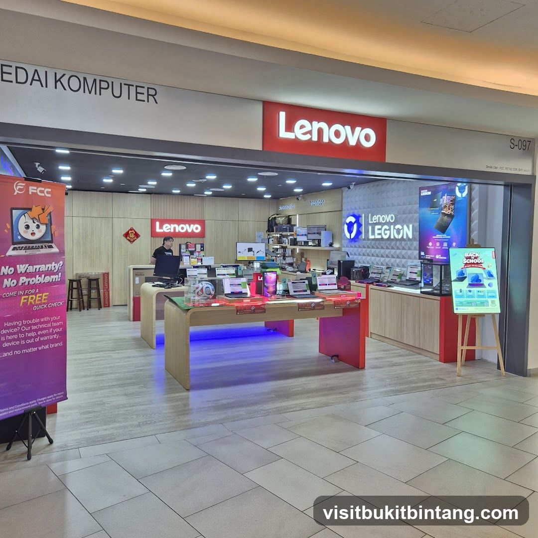 Lenovo Exclusive Reseller Store - FCC Retail Sdn Bhd at Mid Valley Kuala Lumpur