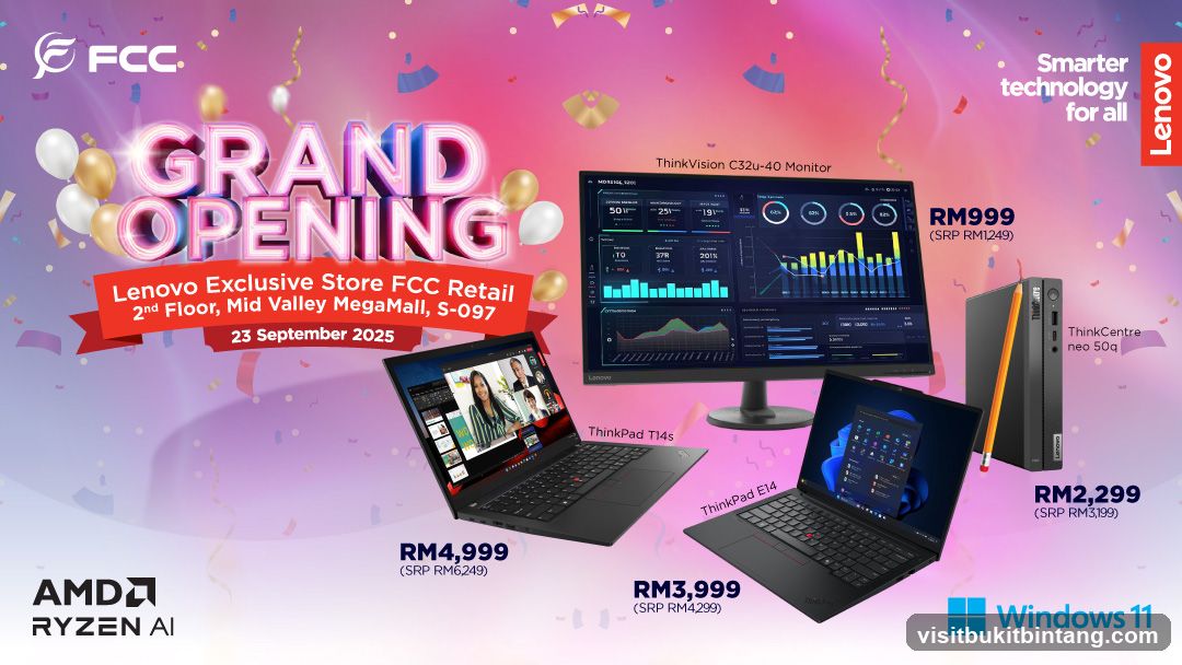 Grand Opening of Lenovo Exclusive Store