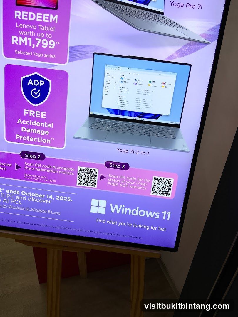 Lenovo Yoga Laptop Promotion