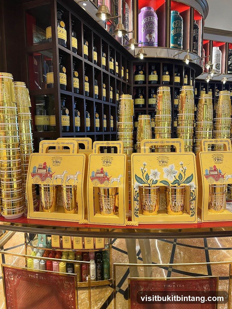 TWG Tea Display