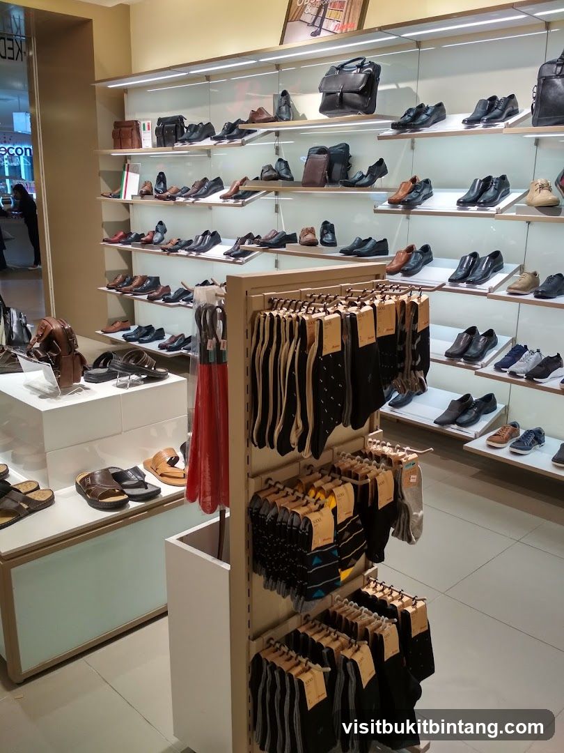 Shoe and Sock Store Display