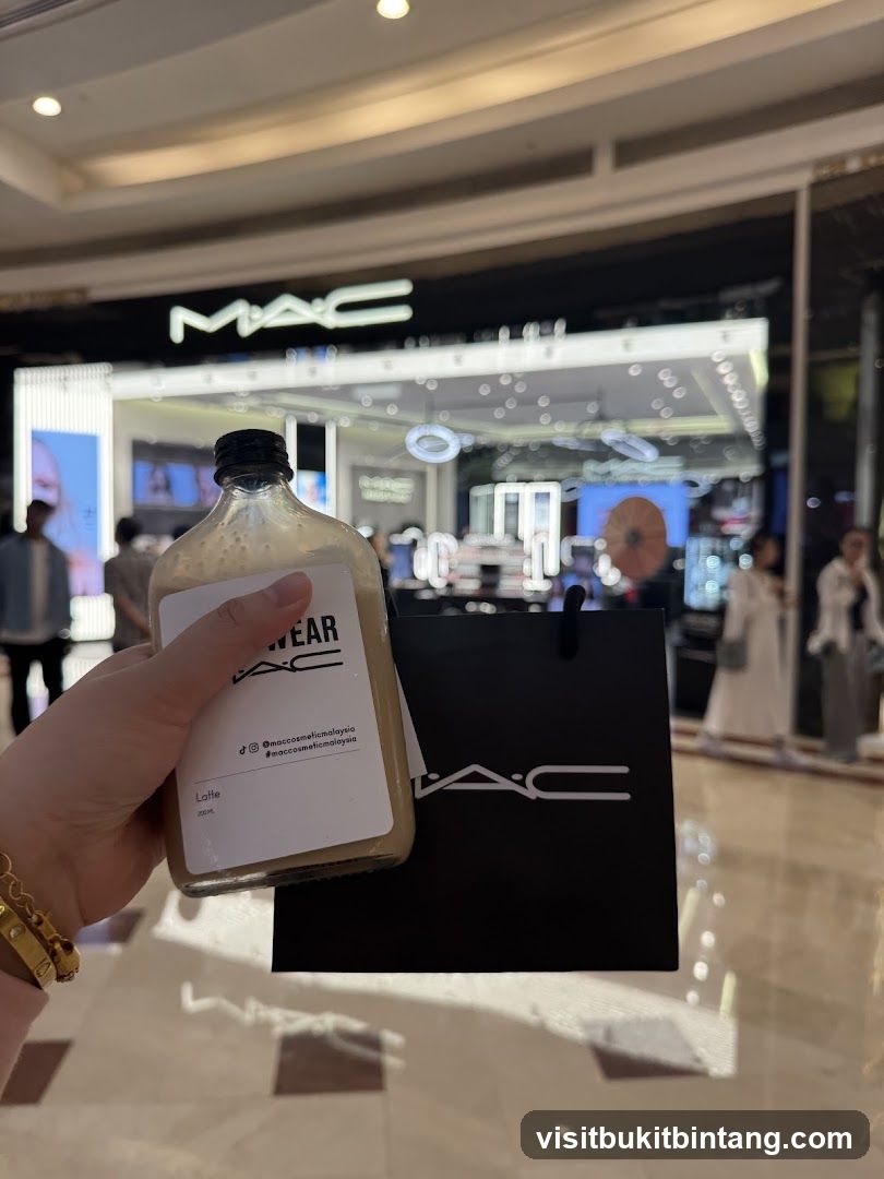 MAC Cosmetics Storefront with Latte