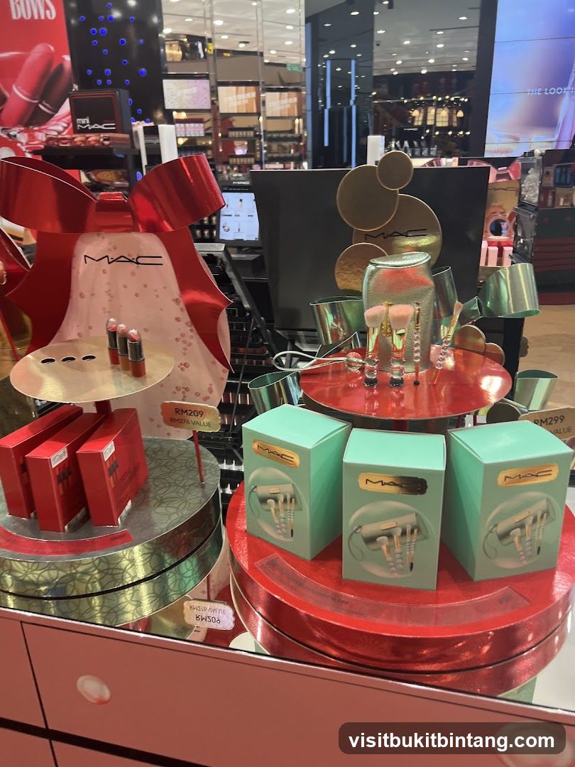 MAC Cosmetics Display