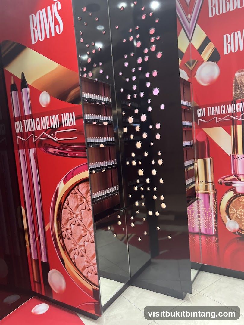 MAC Cosmetics Display