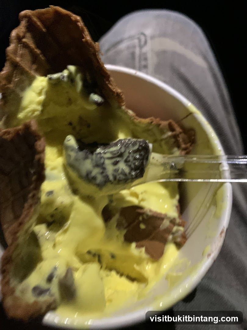 Ice Cream in a Waffle Cone Cup