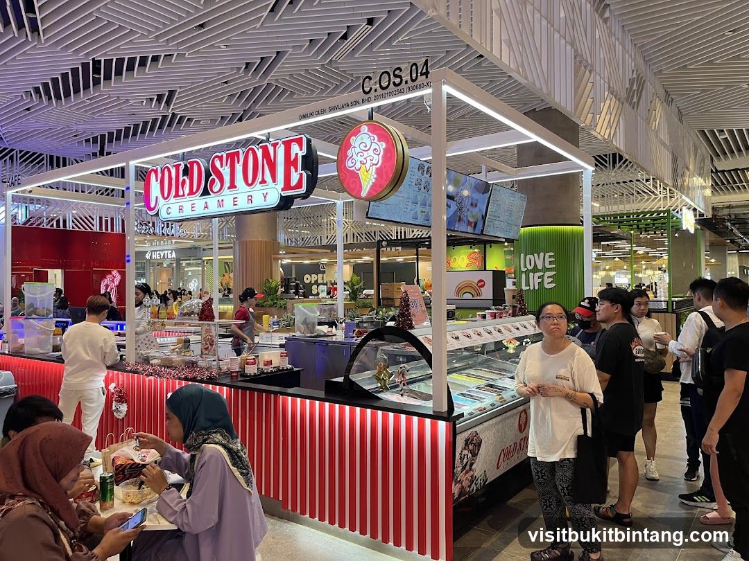 Cold Stone Creamery Stall