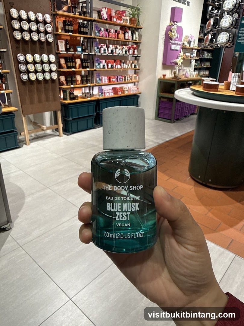 The Body Shop Blue Musk Zest Eau de Toilette