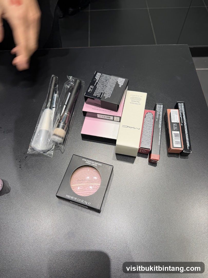 Cosmetics and Makeup Brushes