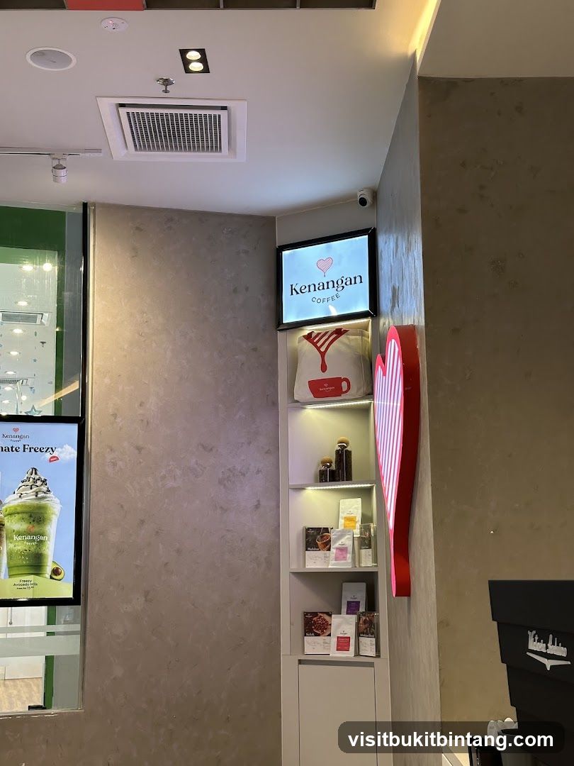 Kenangan Coffee Display