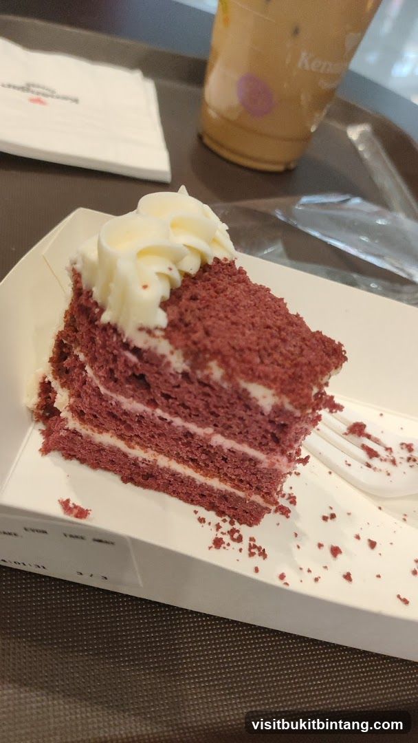 Red Velvet Cake Slice