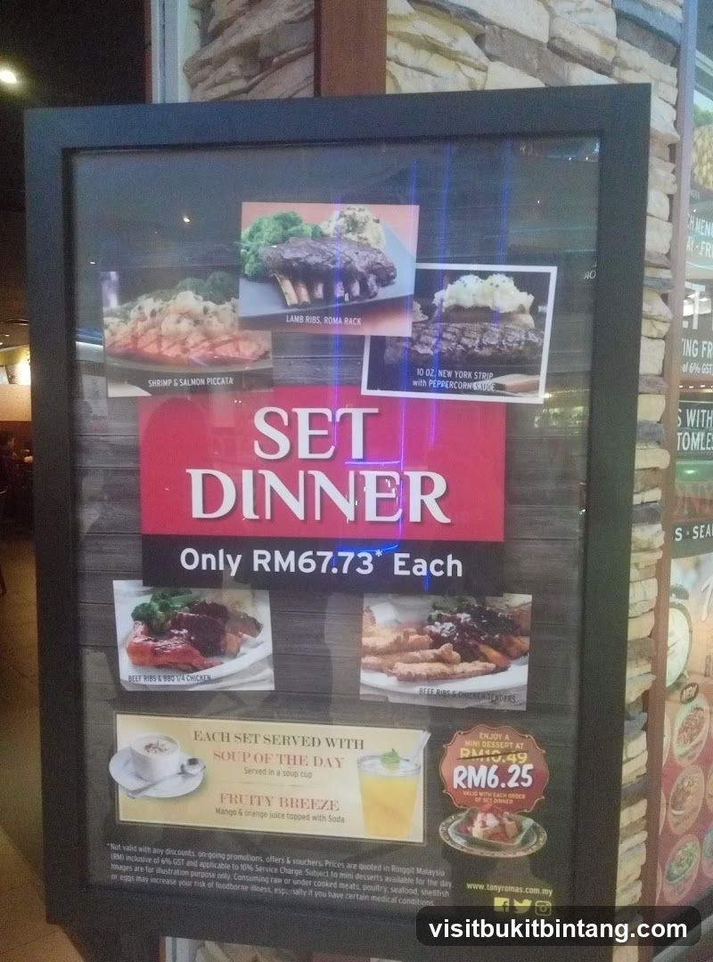 Set Dinner