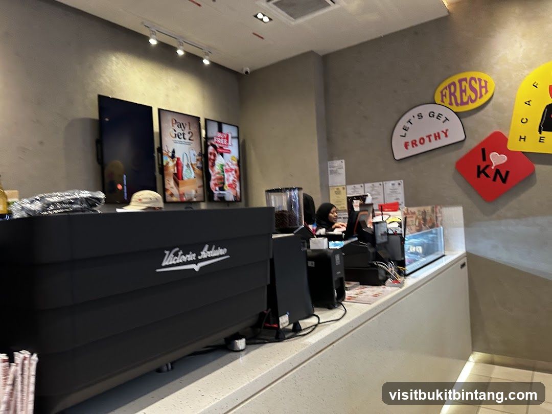Coffee Shop Counter