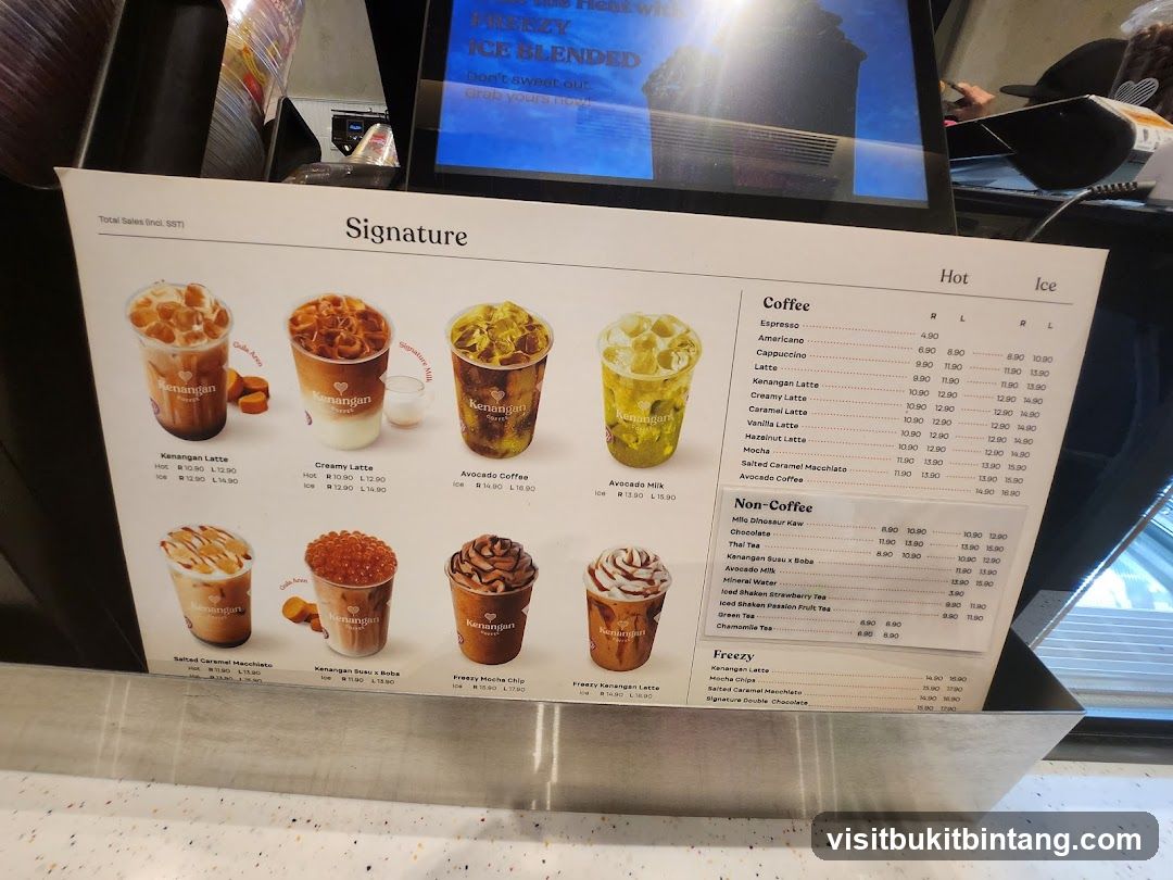 Signature Menu