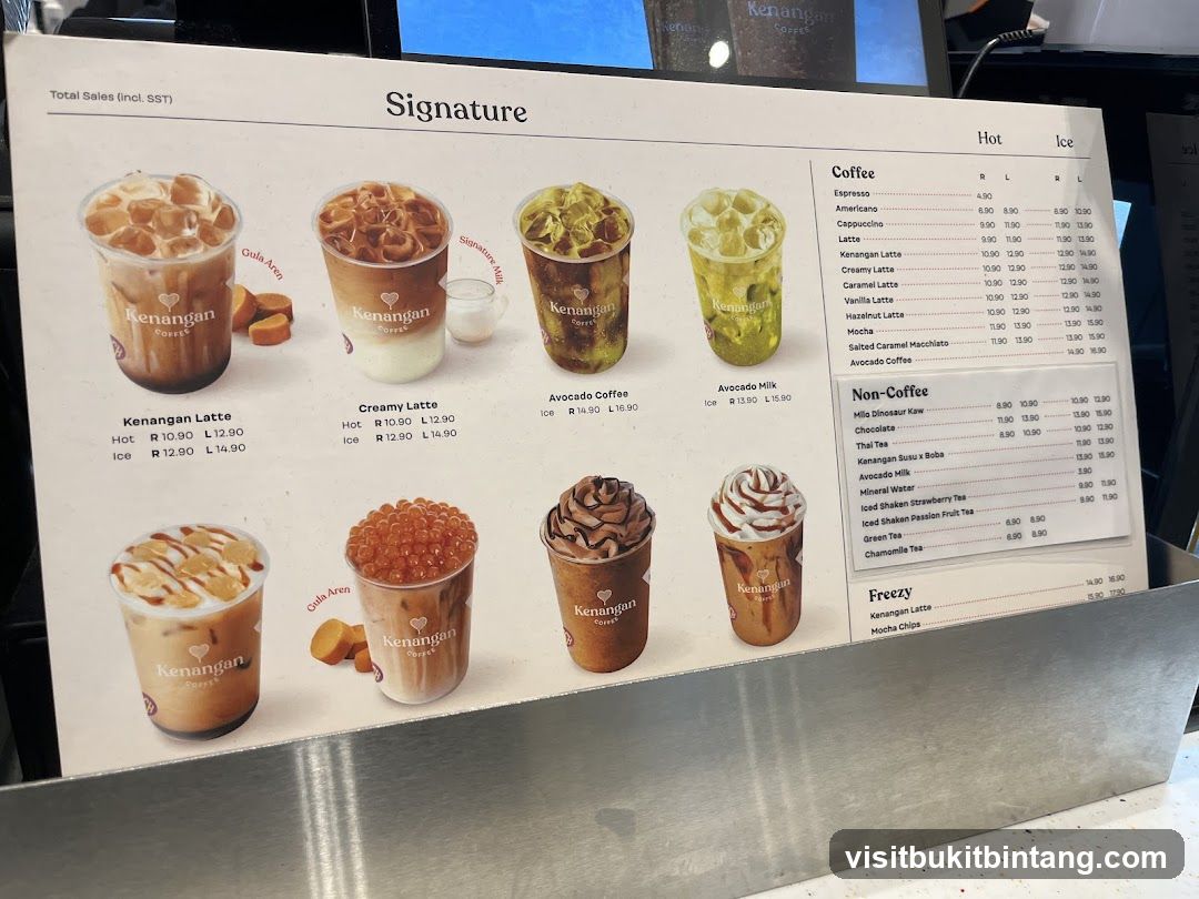 Signature Menu