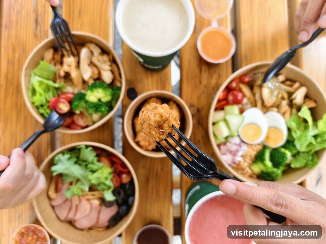 Bowl Lunch Spread