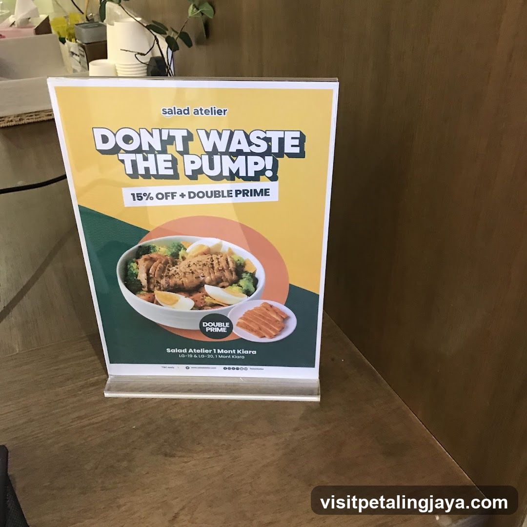 Salad Atelier Promotion Standee