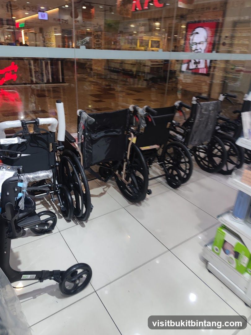 Wheelchairs and Walkers on Display