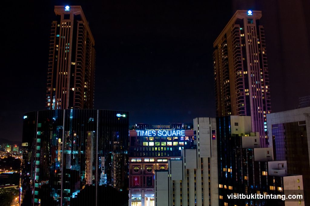 Times Square Buildings at Night