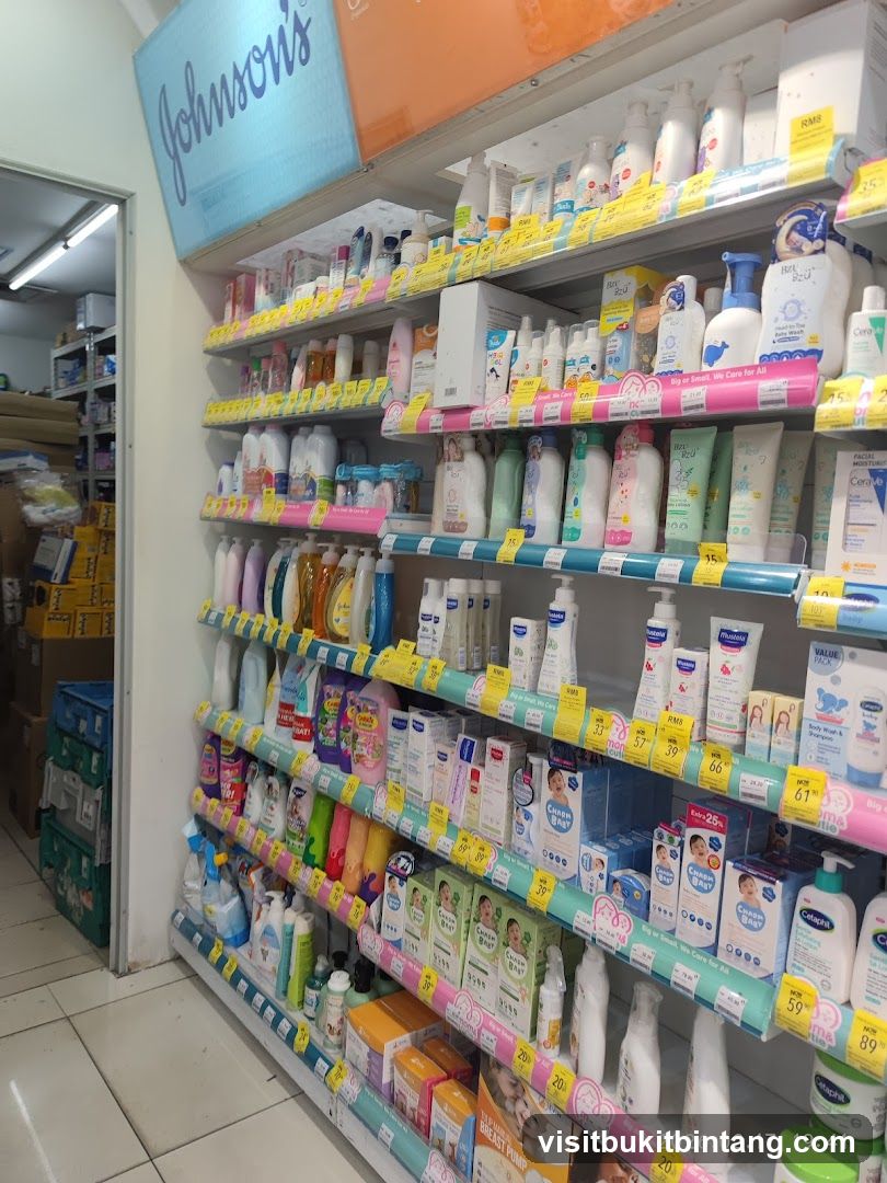Baby Care Products Display