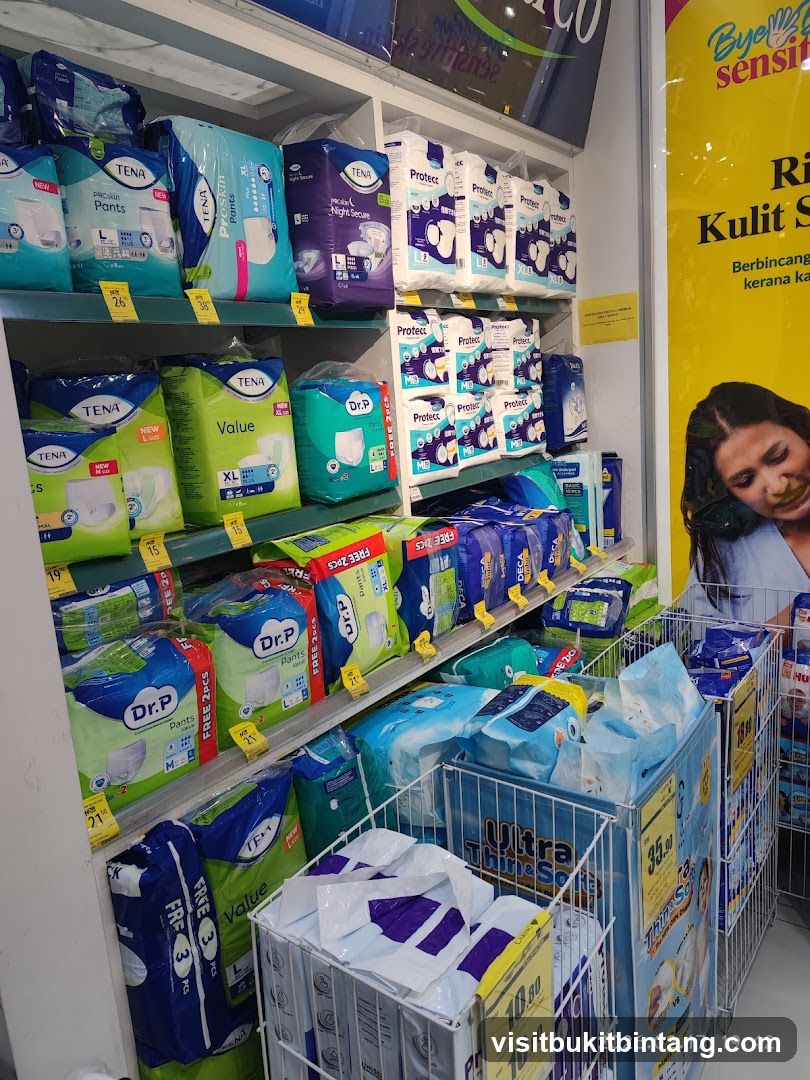 Diaper Products Display