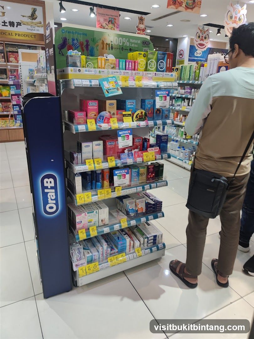 Health and Personal Care Products Display