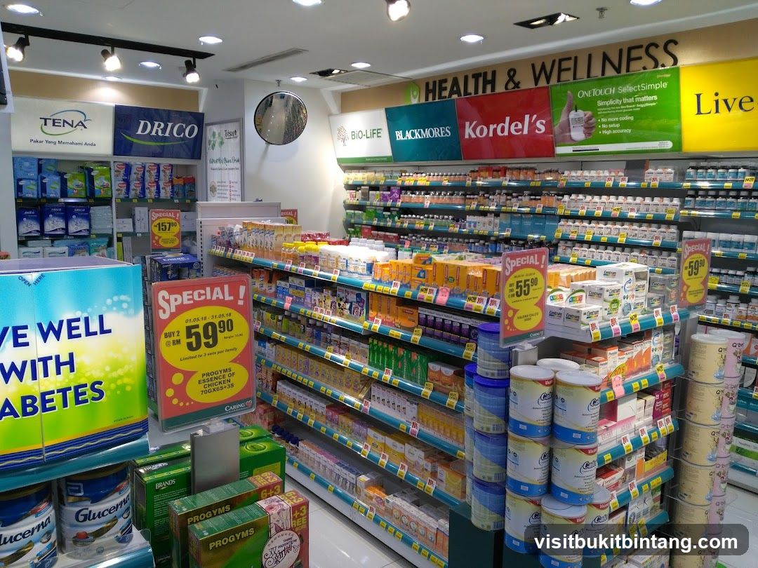 Health and Wellness Store Aisles