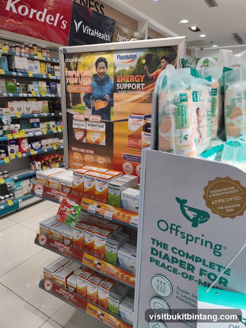 Health and Wellness Products Display