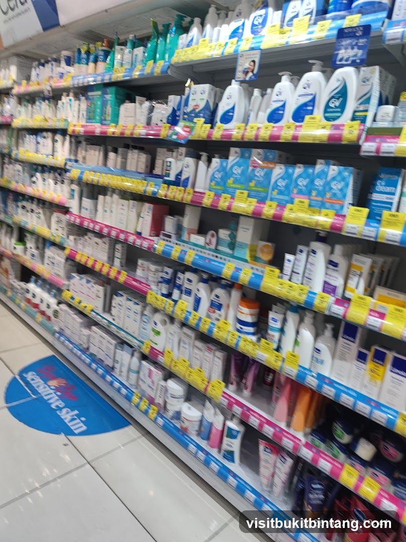 Skincare Products on Shelves