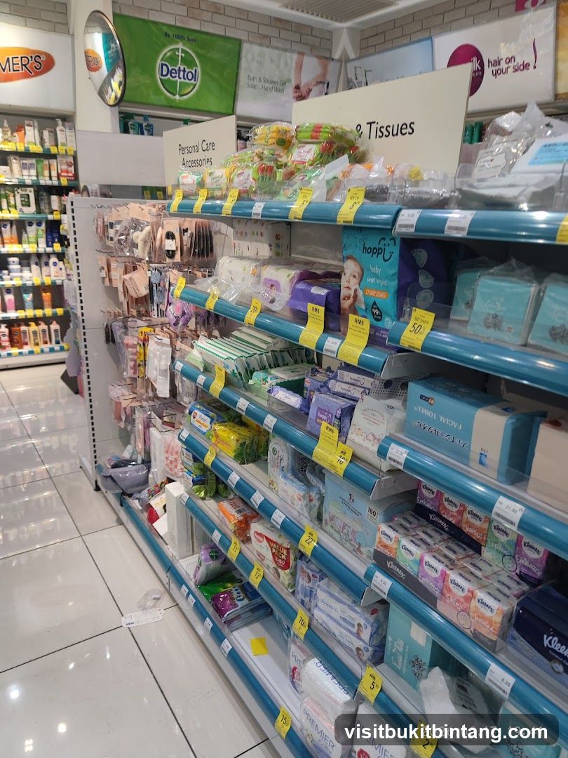 Health and Beauty Products Aisle
