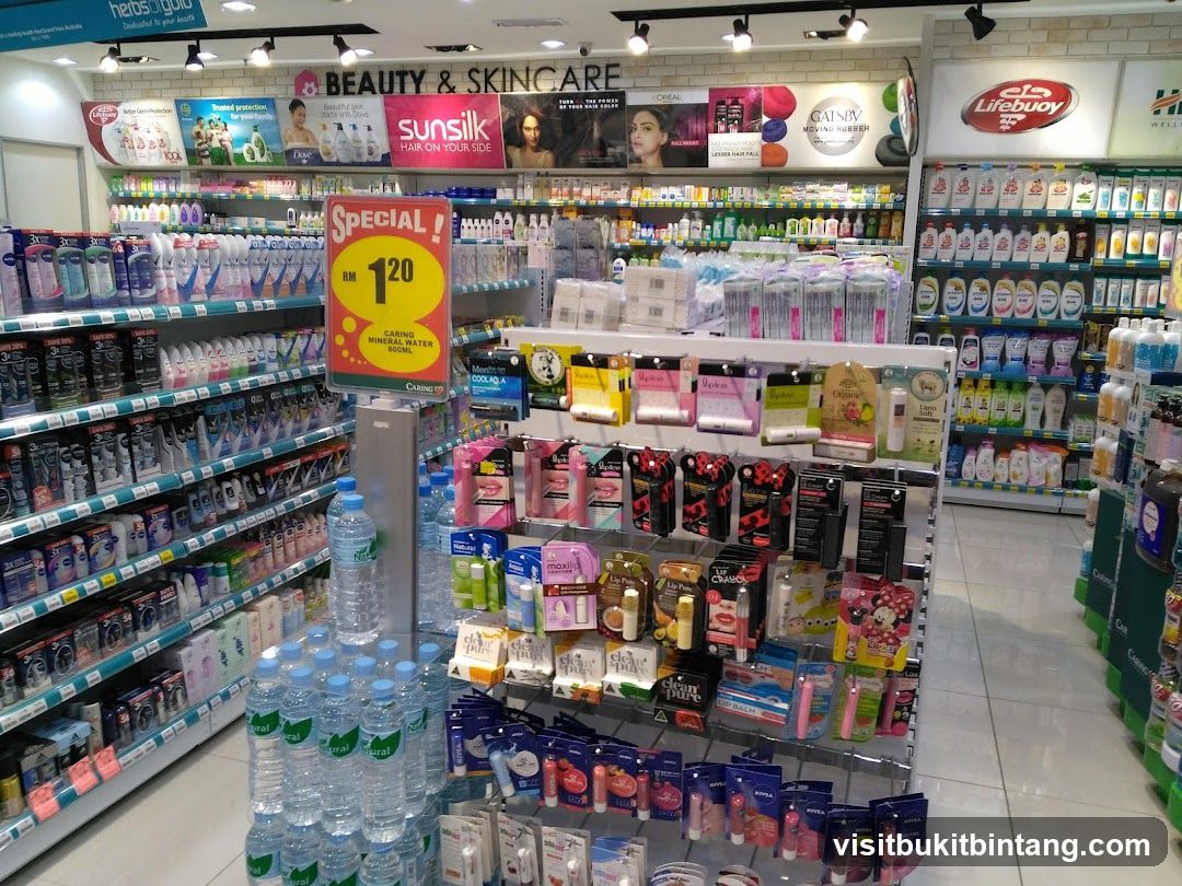 Health and Beauty Store Aisles